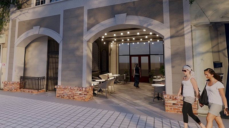 Restaurant concrete cleaning